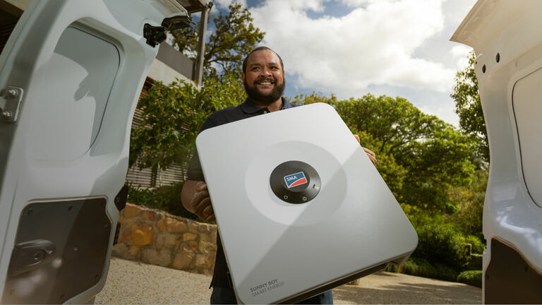 With SMA´s solution, I make my customers less dependent on rising energy prices.