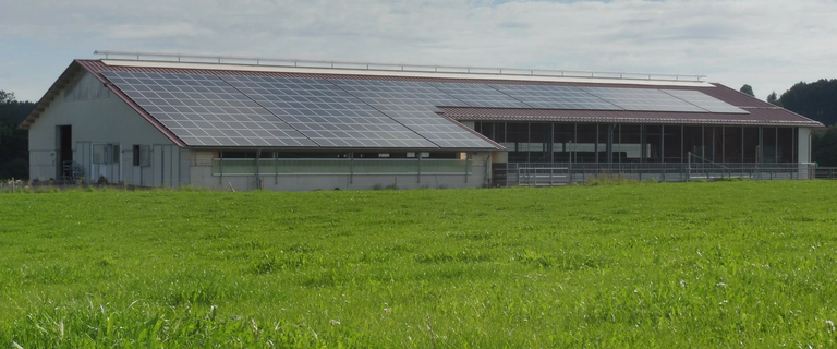 German dairy farm powered by the sun