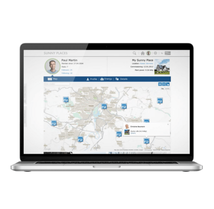 Sunny Places - Community Portal for PV Systems