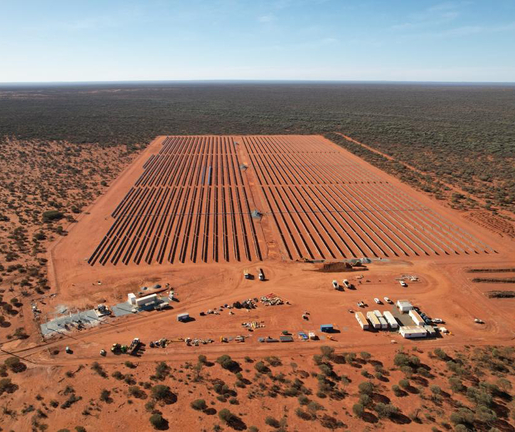 Northern Goldfields Solar and Battery Storage Facility​ Western Australia,
