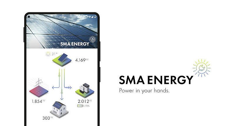 The SMA Energy App makes saving energy even easier
