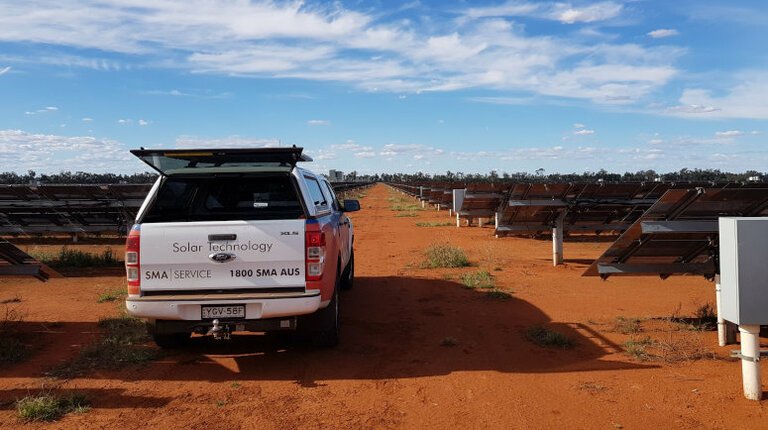 SMA Australia closes out a record year of Large-Scale solar project sales