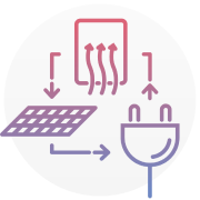 Integrate heating, power generation and consumption to create a holistic system